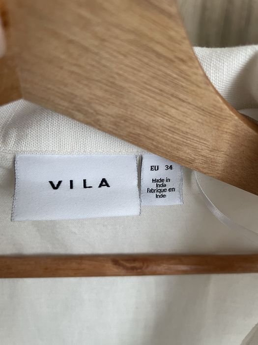 Kremowa bluzka Vila