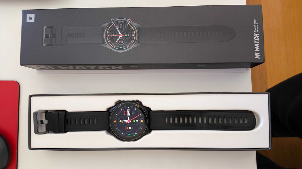 Vendo Xiaomi Mi Watch Preto - Como Novo!