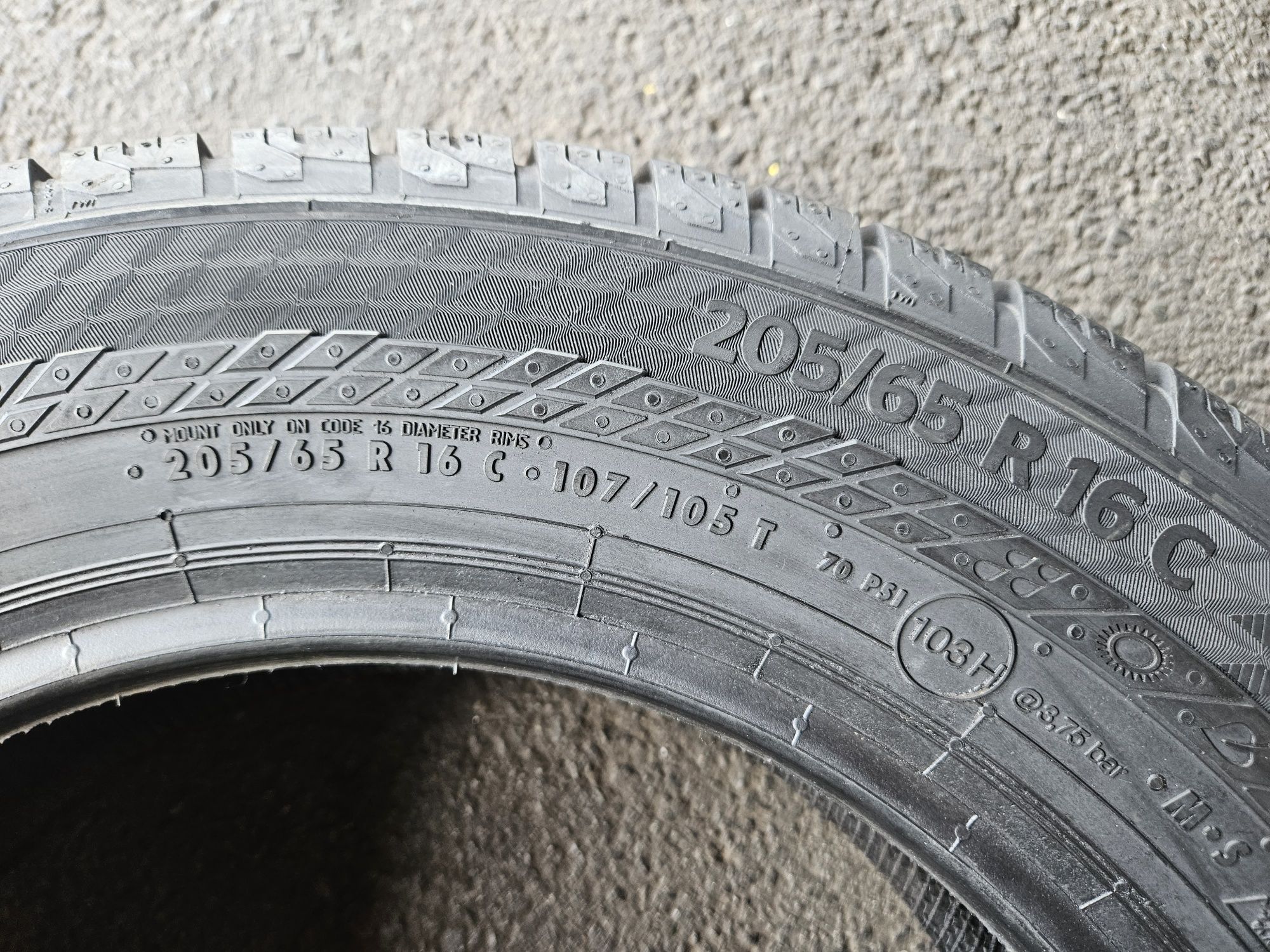205.65.16C 107/105T Continental VanContact 4Season Nowa 1szt