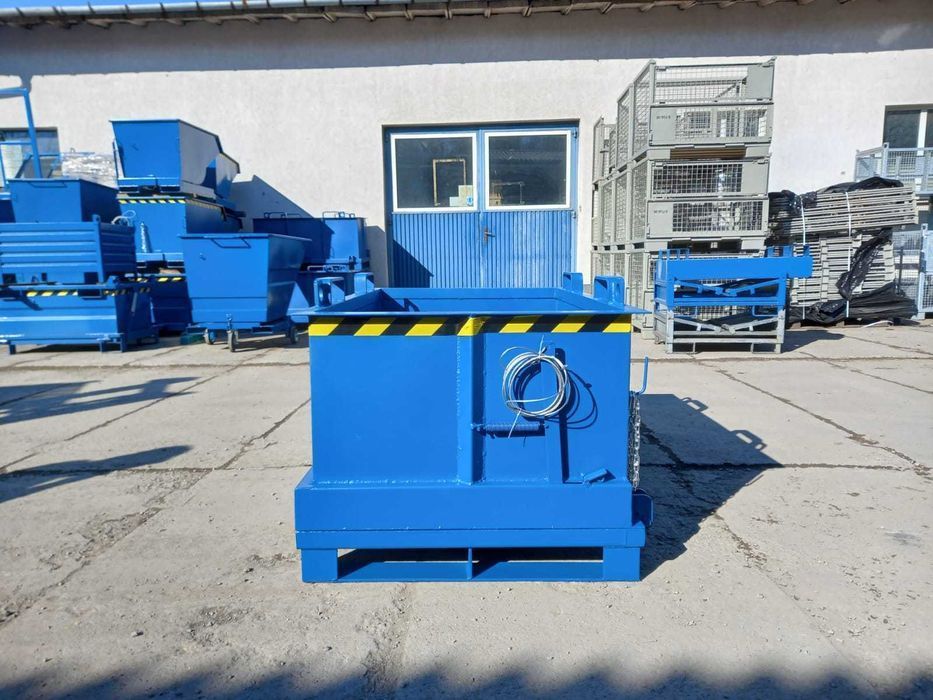 Polski Producent- Pojemnik Z otwieranym Dnem PMD 750L.KONTENER