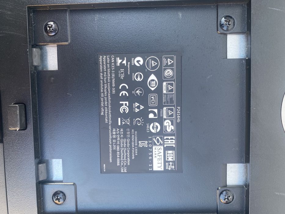 Монітор Dell P2414hb 24” IPS FullHD (1920х1080) 1WLED