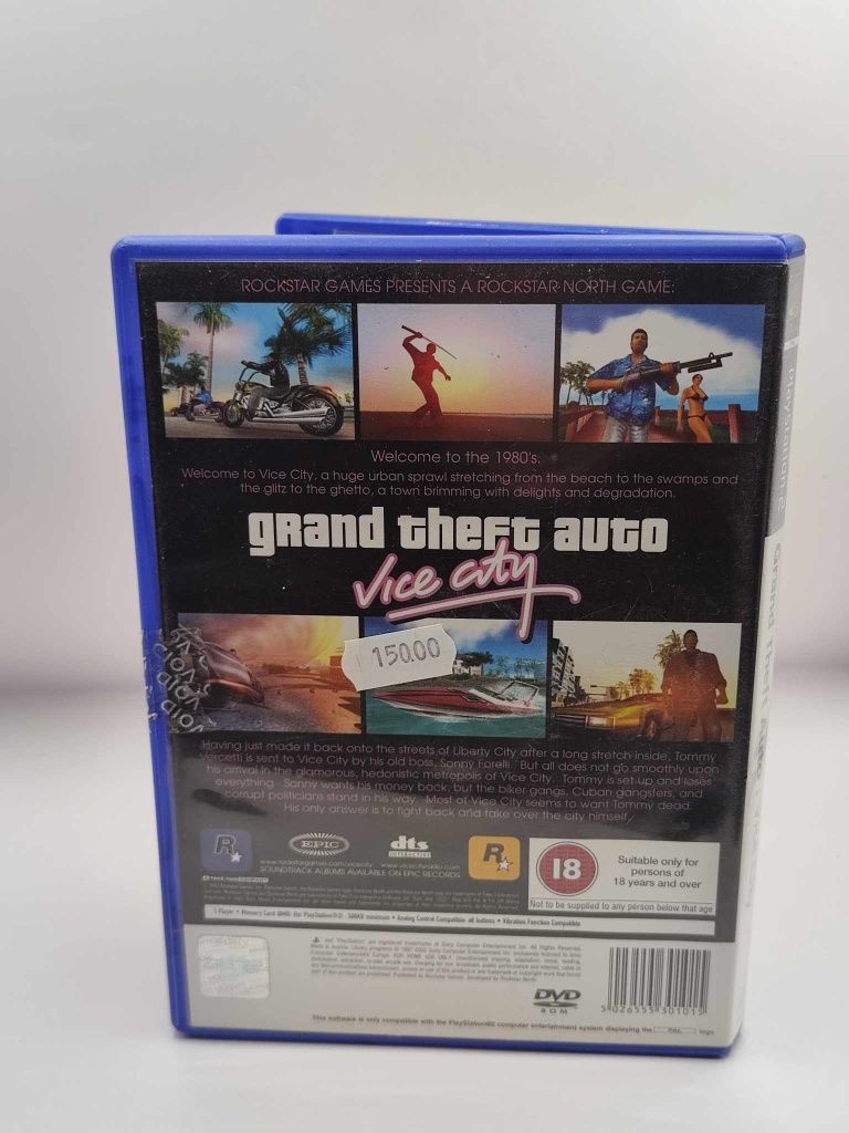 Gta Vice City Kompletna Ps2 nr 5107