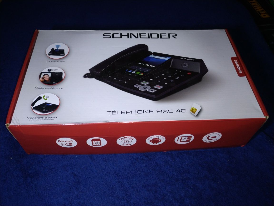 Schneider sc400fwt, стационарный смартфон!