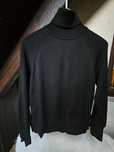 Golf 100 % merino M Cubus czarny sweter