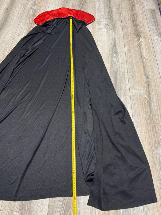 Плащ рясо для косплея граф чорний плащ Дракула