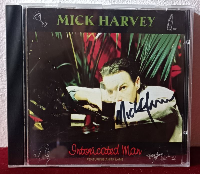 Mick Harvey "Intoxicated Man" (Autografado) RARO