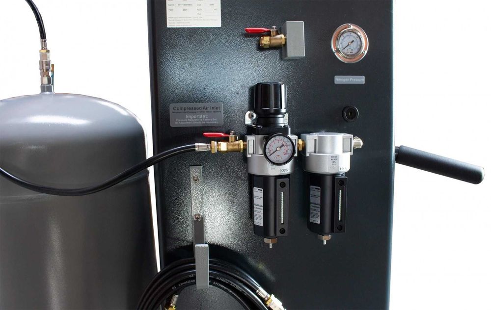 Máquina de Nitrogénio p/ Pneus Pesados 145PSI   JR19