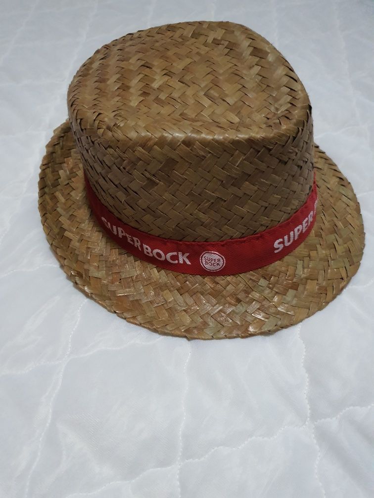 Chapéu de palhinha Super Bock