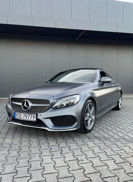 Mercedes-Benz Klasa C MERCEDES C200 COUPE AMG Line | 2017 | Bezwypadkowy |2 właściciel