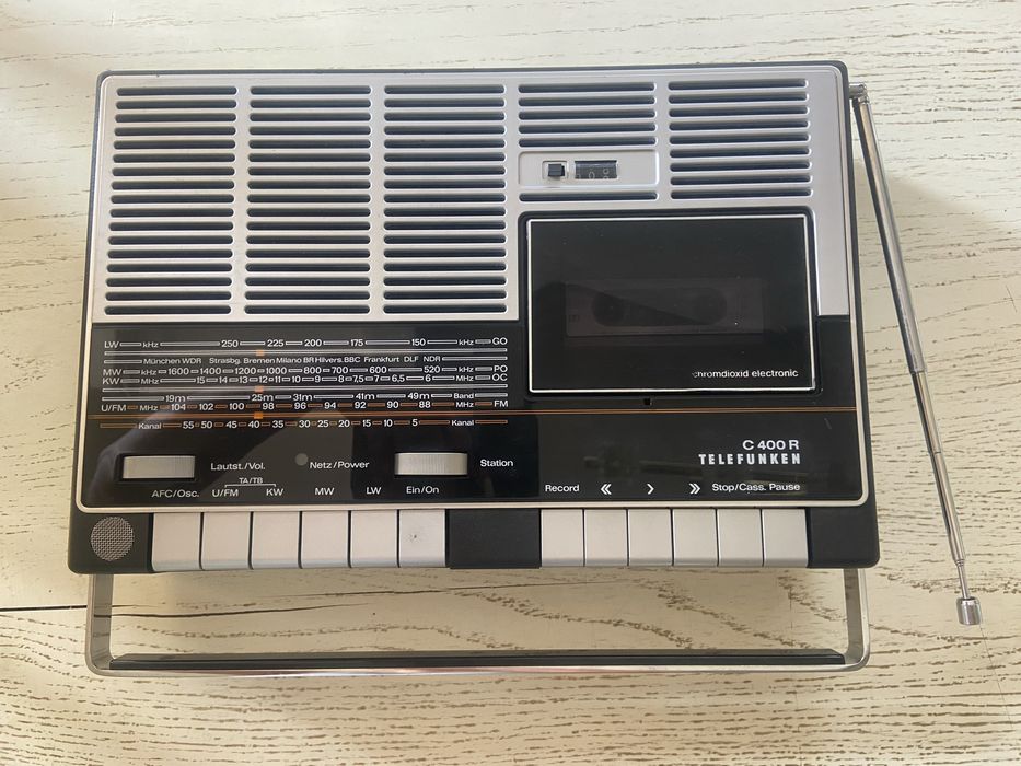 Радіо Магнітола Telefunken C 400 R. ВИНТАЖ!!! 1975-1977 рр
