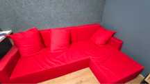 Rozkladana sofa narożnik 2-osobowa
