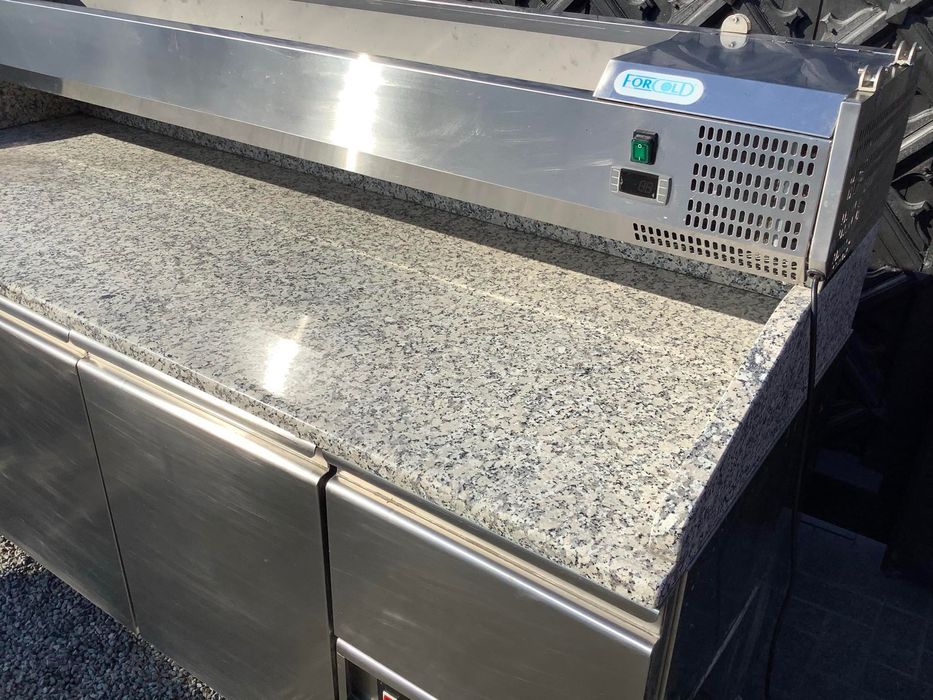 Stół chłodniczy lada chłodnicza do pizzy mieszarka do ciasta mieszałka