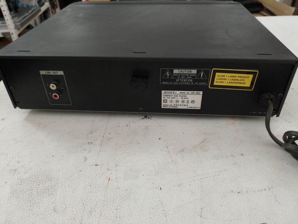 Leitor de CDs Sony