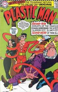 Plastic man - # 1 - american 1966 DC COMICS