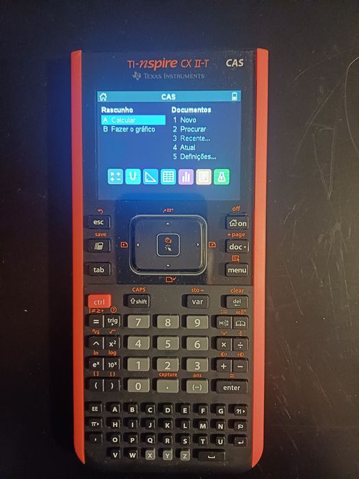 TEXAS Calculadora Gráfica TI-Nspire™ CX II-T CAS
TEXAS