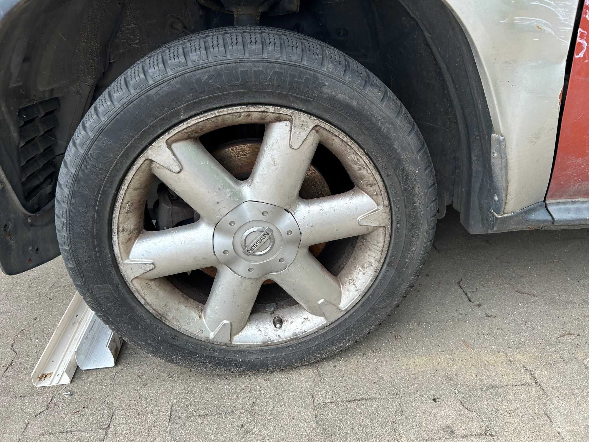 Nissan MURANO Z50 Z51 części skrzynia biegów silnik VQ35DE tylne sanki