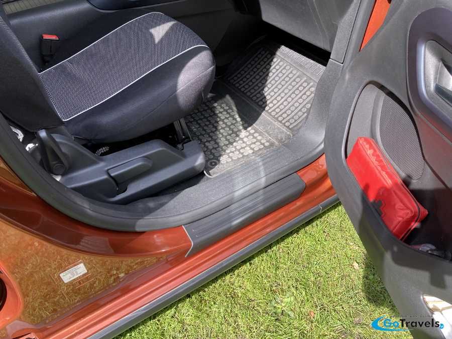 Nakładki progowe listwy na progi Rifter, Partner, Berlingo, Combo