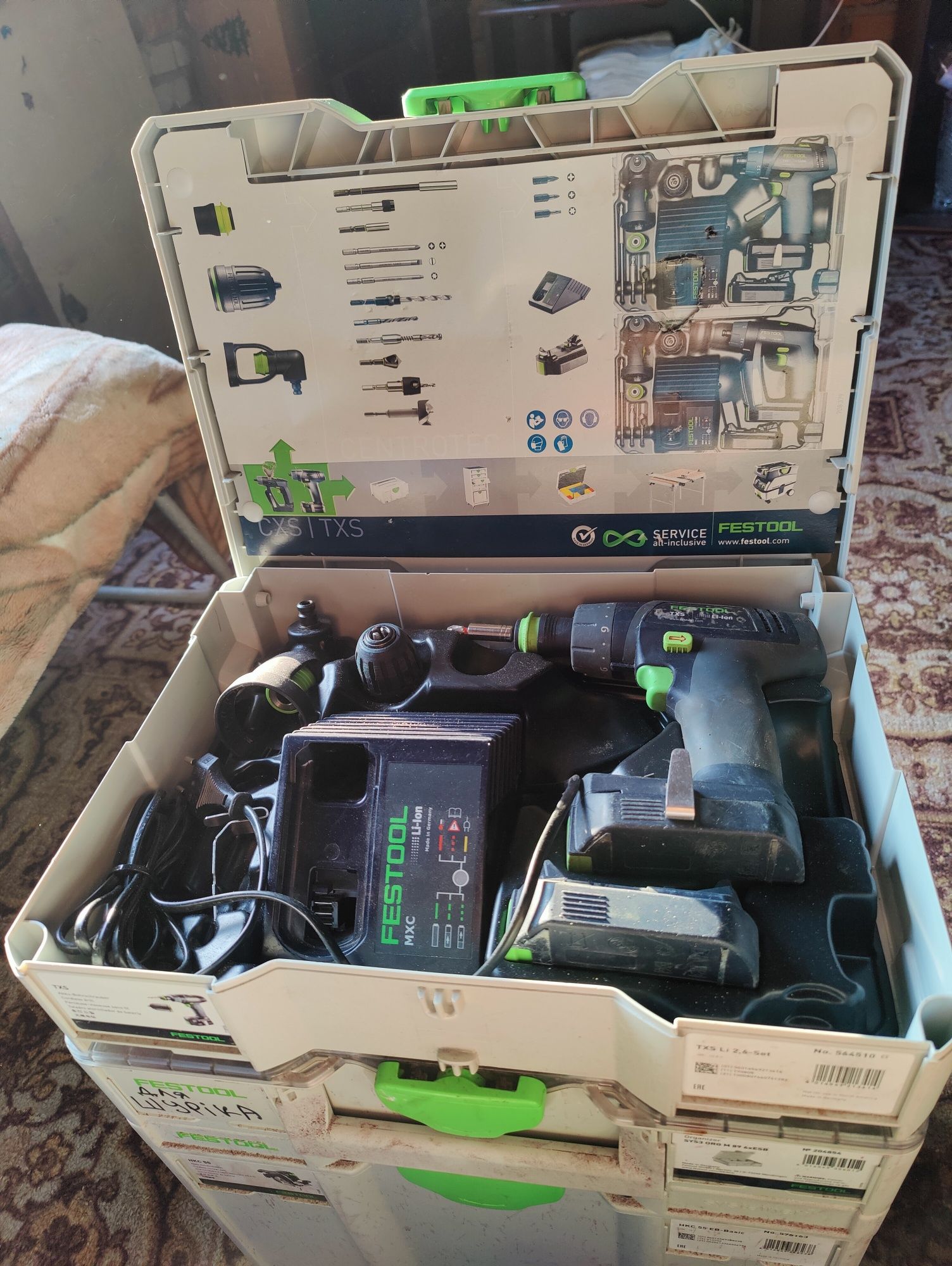 Festool txs Li 2,6-set