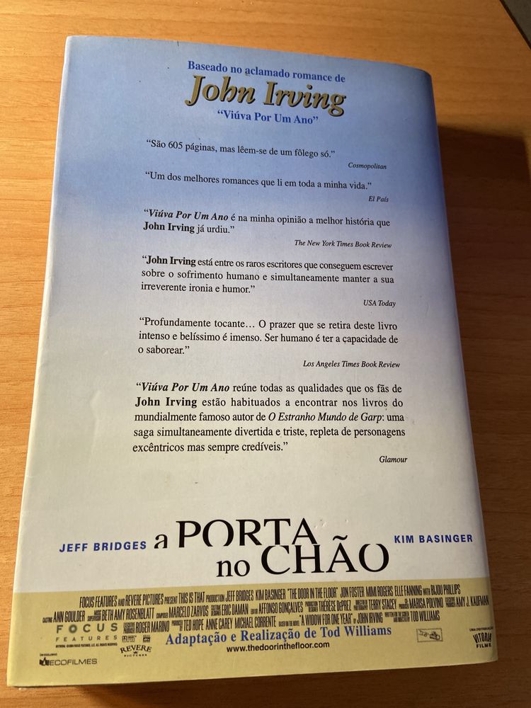 Livro Viuva por um ano - John Irving
