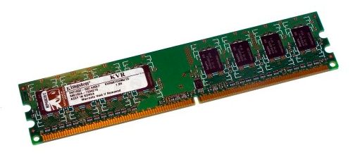 Kingston Pamięć RAM DDR2 1Gb 667MHz Intel AMD
