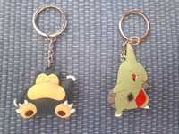 Porta-chaves Pokémon Larvitar Snorlax