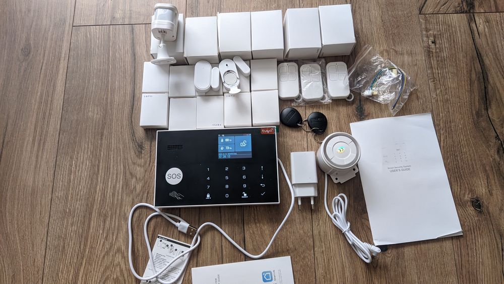 Охоронна система сигналізація для будинку або квартири Wifi Gsm Tuya