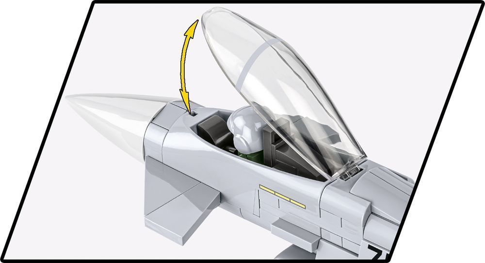 Klocki Cobi 5850 Samolot Eurofighter Typhoon Armed Forces 578 El