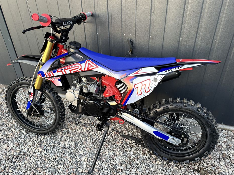 Nowy Duży Cross Ultra 125cc! koła 17/14 PIT-BIKE ,Mrf ,XTR,KXD HIT!