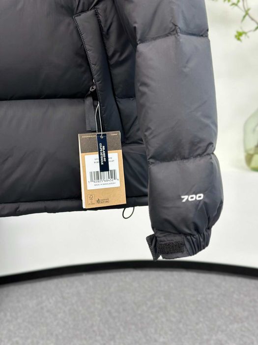 Czarna kurtka puchowa S