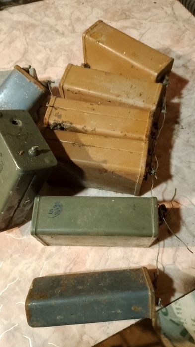 Конденсаторы времён СССР