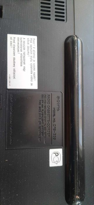 Магнітофон SONY CFS-B5S та 2х касетний Panasonic XBS RX-CT870