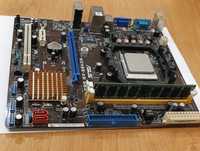 Płyta główna ASUS M2N68-AM SE2 + Procesor AMD Athlon II + DDR2 2 GB