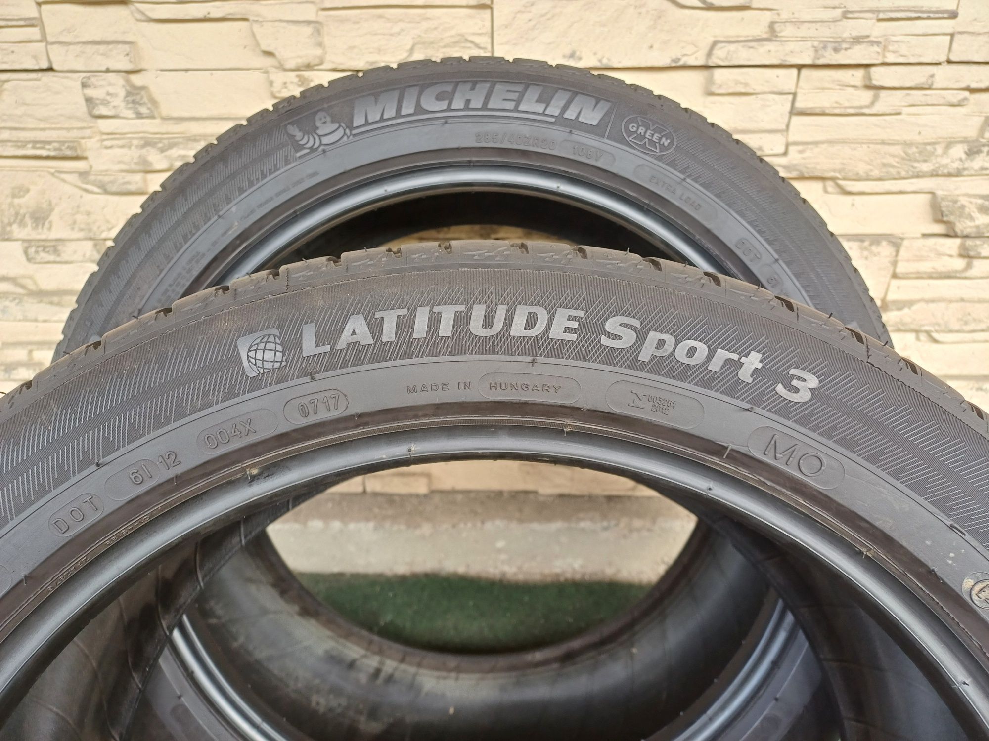 285 40 20 Michelin Latitude Sport3 літні 2шт, 80%