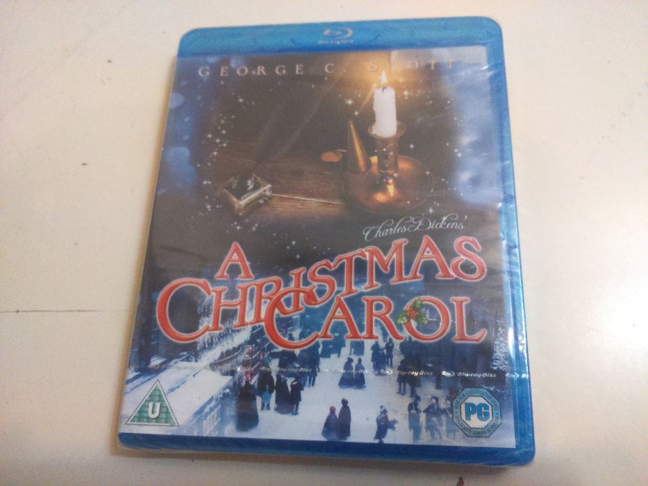 Blu-ray Novo Selado Charles Dickens A Christmas Carol