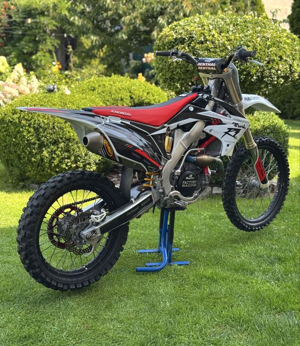 Honda CRF 450  2012  Wtrysk  Ohlins  FMF  zadbany  Homologacja