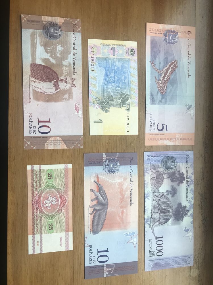 notas estrangeiras