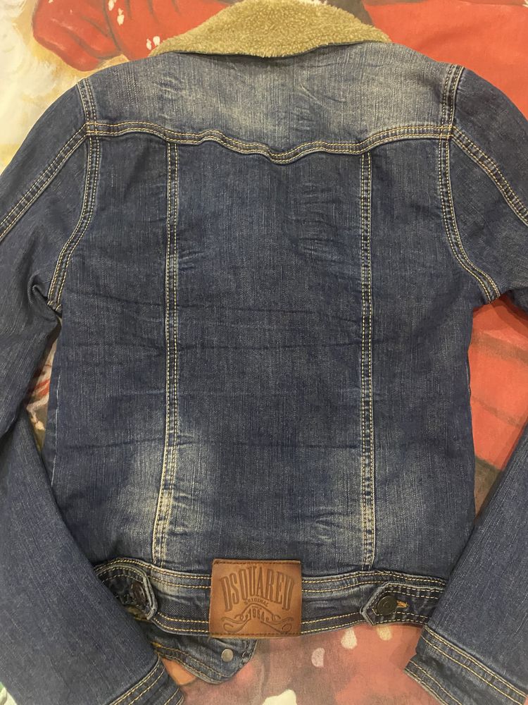 Dsquared джинсовая куртка р. S