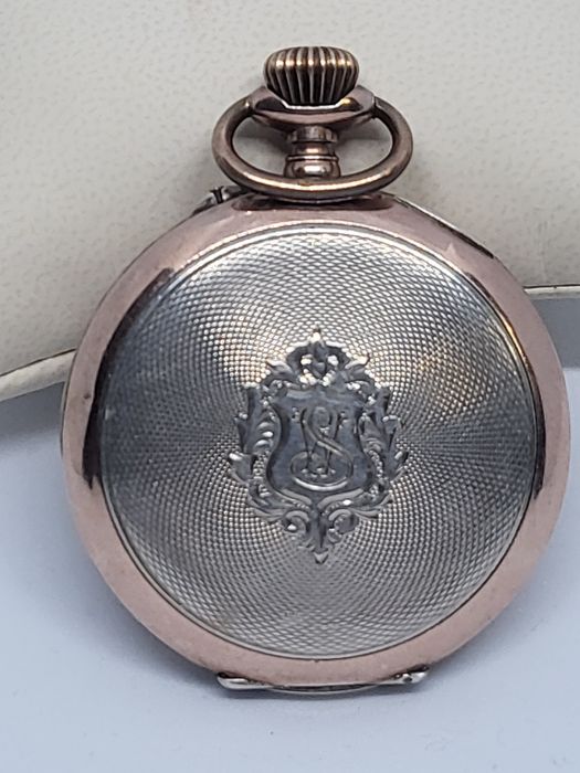 Карманные часы  серебро 800