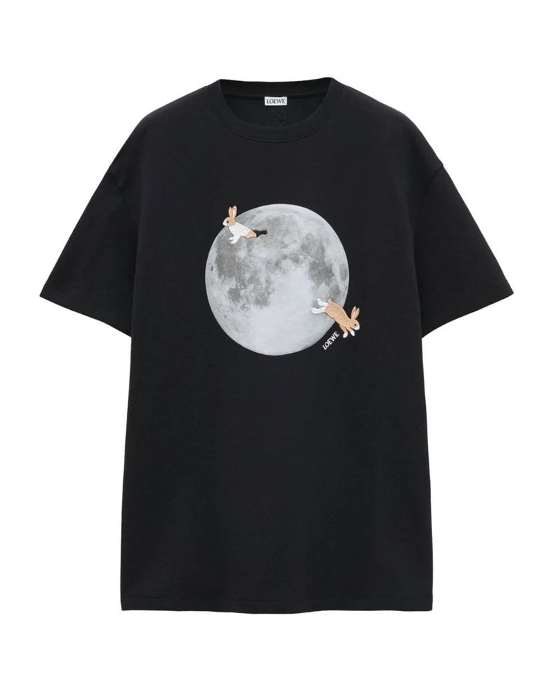 Футболка Loewe x Suna Fujita Rabbit Moon T-shirt S