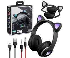 Беспроводные наушники Wireless Cat Ear Headphones STN-28