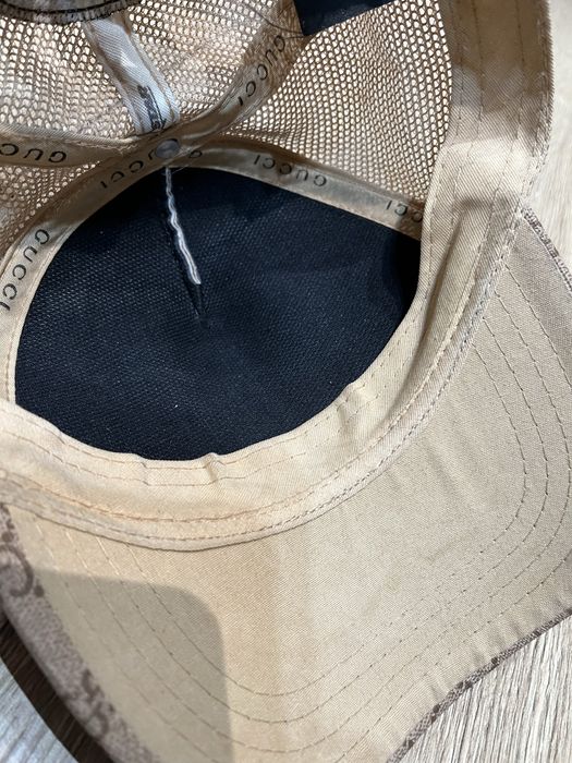 Gucci czapka z daszkiem bejsbolówka z siateczką truckerka