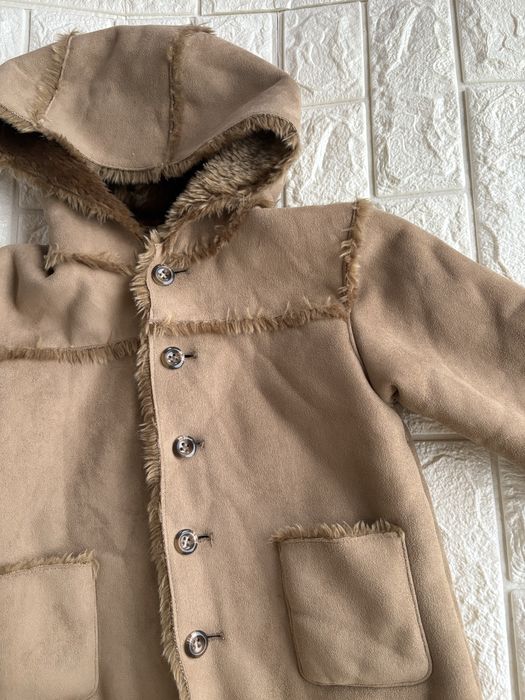 Стильна штучна дитяча дублянка на 2-3 роки тепла 92-98 см