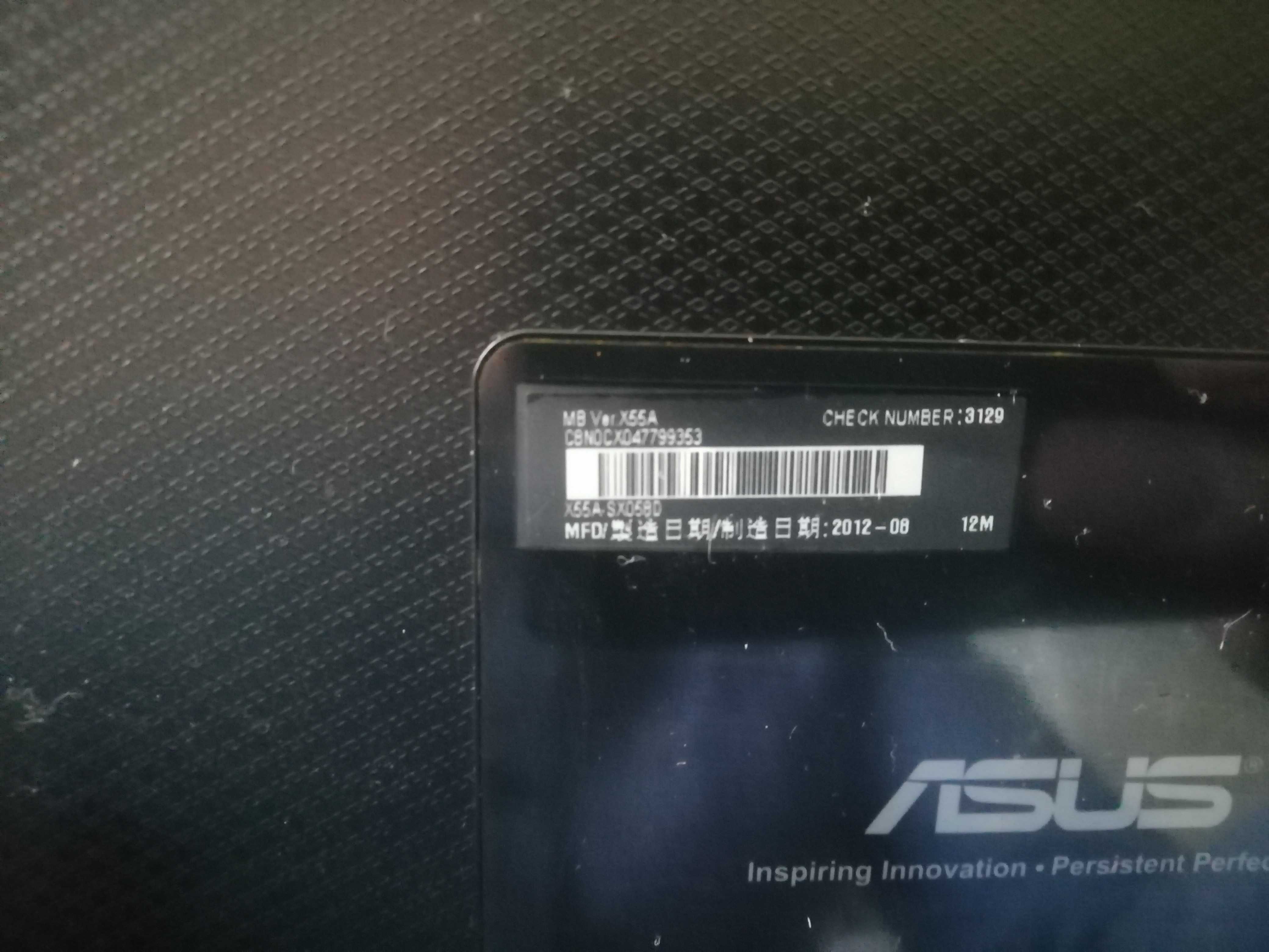 Ноутбук ASUS X55A (детали, запчасти)
