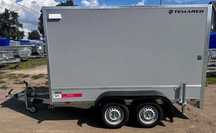 Przyczepa kontener furgon TEMARED BOX 300x147cm 1500KG mocna RATY