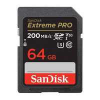 Karta Pamięci Sandisk Extreme Pro Sdxc 64Gb 200/90 Mb/S Uhs-I U3