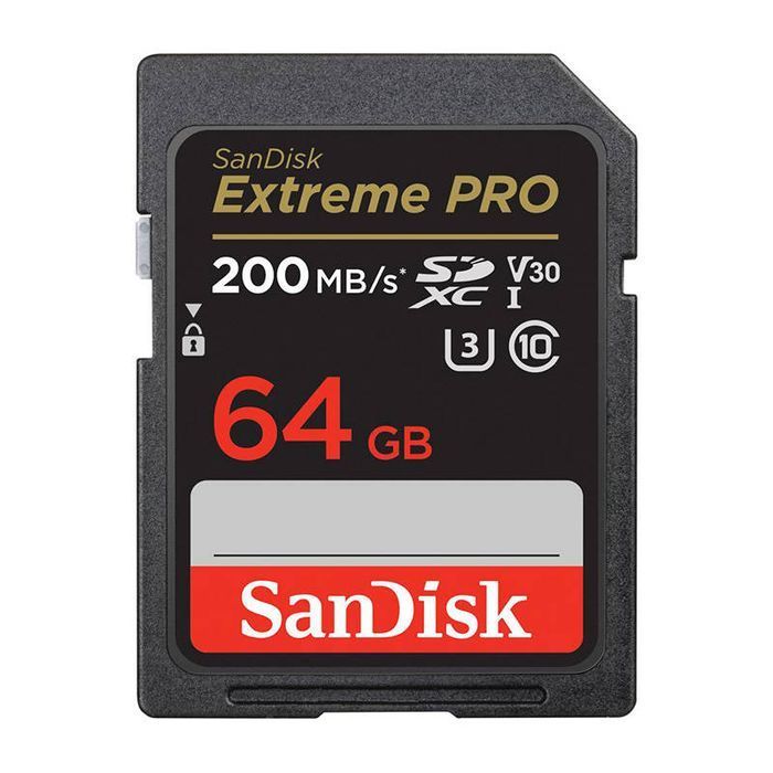 Karta Pamięci Sandisk Extreme Pro Sdxc 64Gb 200/90 Mb/S Uhs-I U3