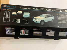 Новий комплект хромованих ABS накладок на Nissan X-TraiL T-30 (01-07)