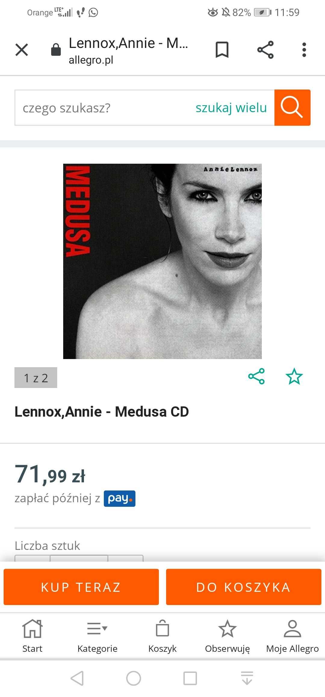 Annie Lennox-Medusa