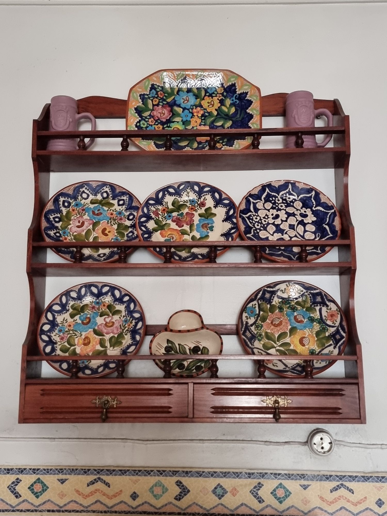 Loiças antigas para decoração