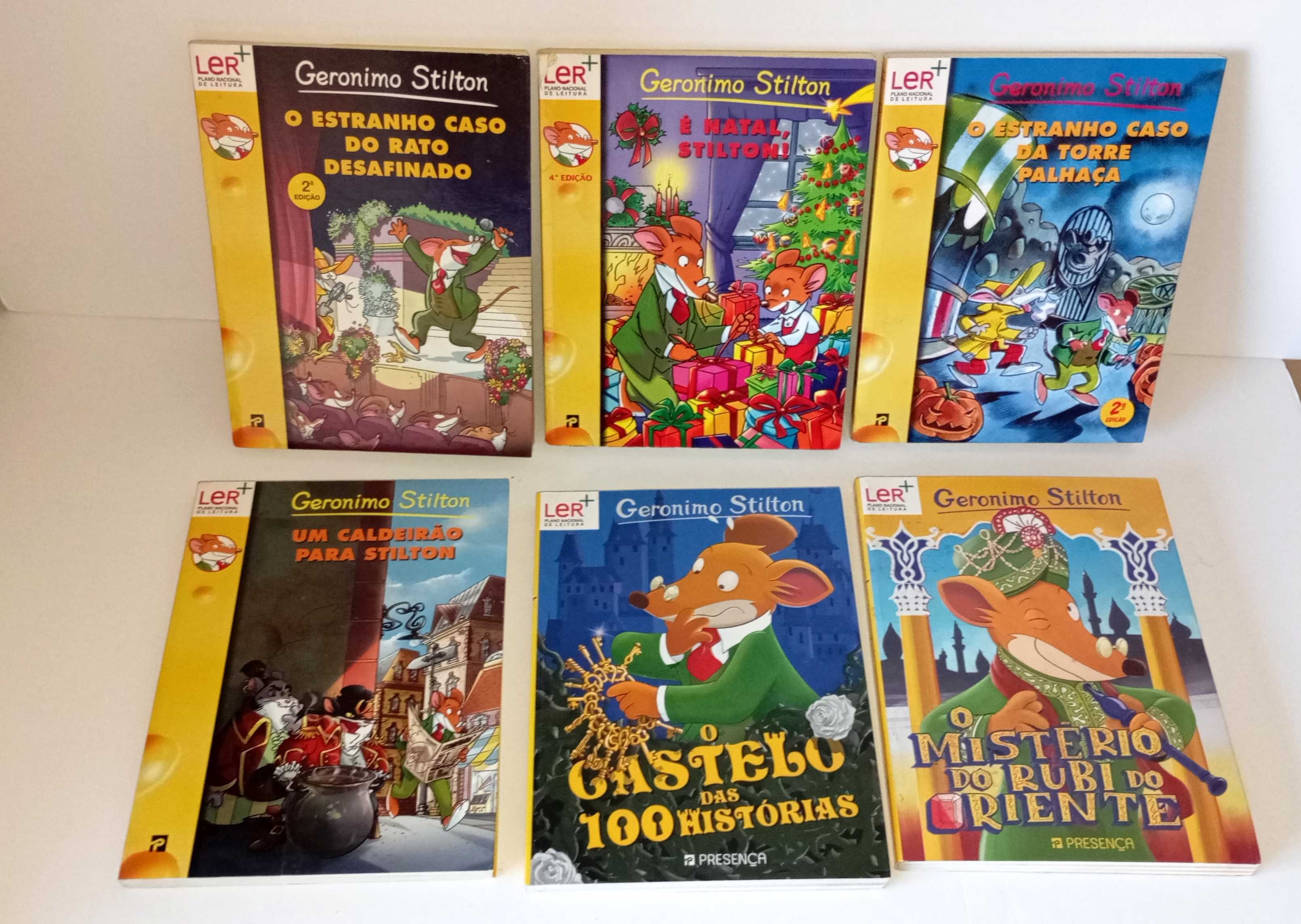 Livros do Gerónimo Stilton - Mais nas restantes fotografias